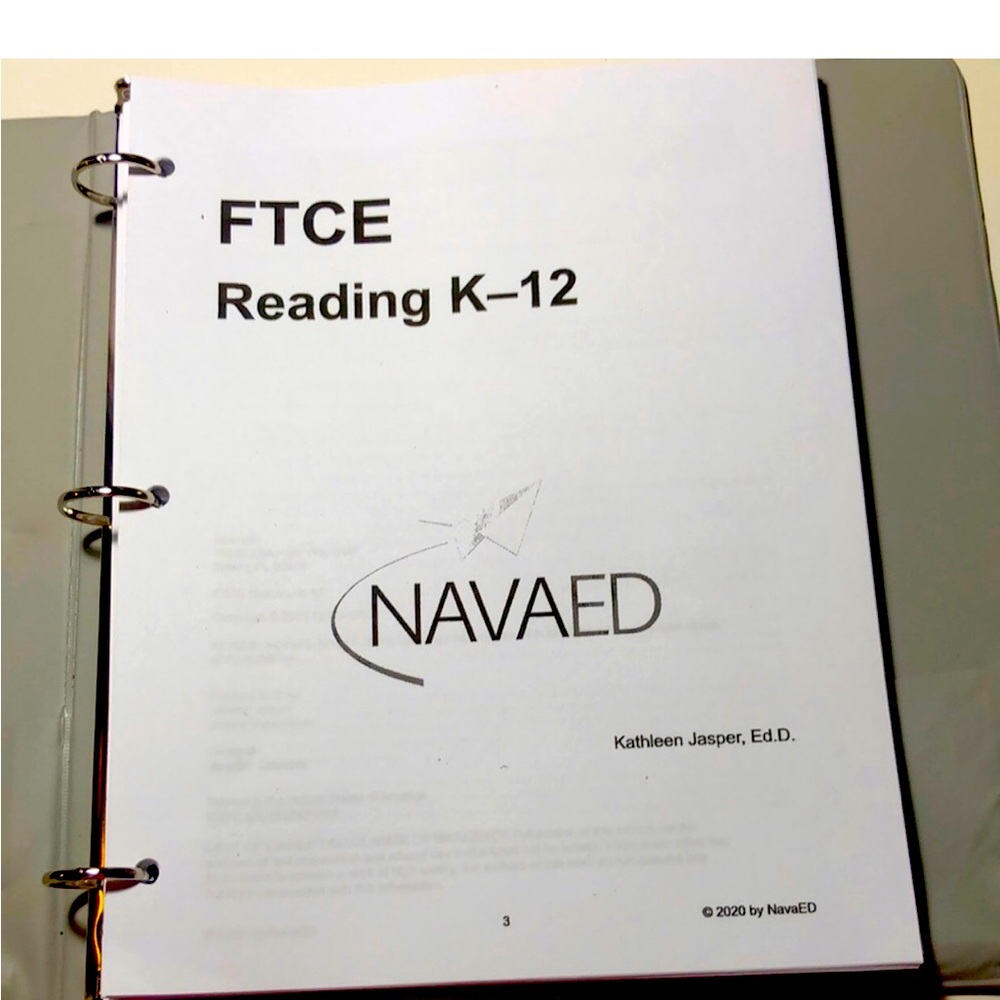 NavaEd FTCE Reading Endorsement K-12 by      Dr. Jasper Digital Product